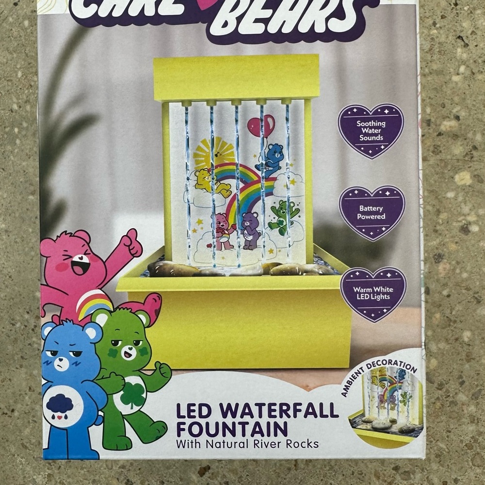 Care Bears LED Waterfall Fountain